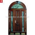 Precio Puerta Principal de Madera Sólida con Vidrio